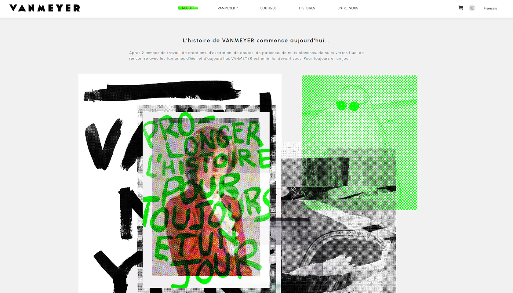 Capture du site Vanmeyer
